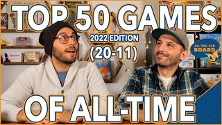 Top 50 BEST Board Games of All-Time | 2022 Edition | 20-11
