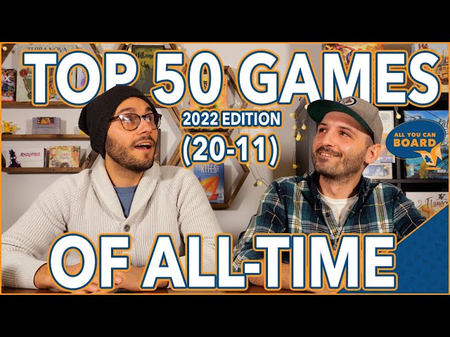 MY TOP 20 BEST GAMES OF ALL TIME 2022 EDITION