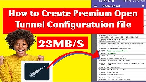 Cara Membuat File Konfigurasi Open Tunnel Premium 2024 #100kviews #opentunnel #premium