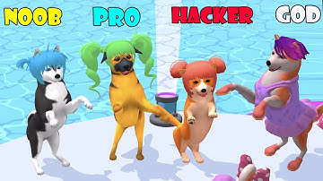 NOOB vs PRO vs HACKER vs GOD - Groomer run 3D