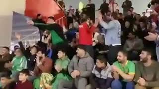 جمهورالشرطة على على الرصيف اول مو وصيف وين حمادي وشريف😂😂💪💚