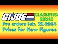 Gijoe classified series feb 29 2024 preorder
