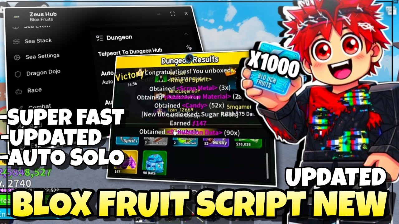 Blox Fruits Scripts *2026*, Super Fast Dungeon, Farm Island, Dragon Dojo, ( Mumu Player With Delta)