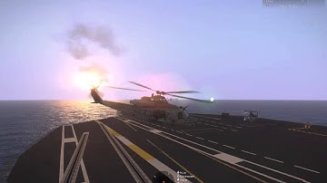 Arma 3: USS Nimitz landing