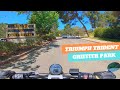 Riding Through Griffith Park | TRIUMPH TRIDENT 660