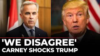 'This is Not The Time To...' Mark Carney Hits Out Trump Over Economy, Trade, And Canada's Future |US