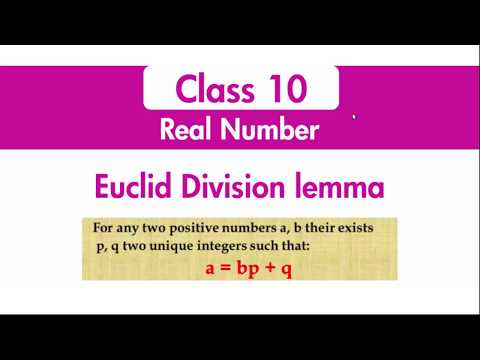 Euclid's Division Lemma