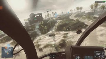 BF4 Heli Test Range Course
