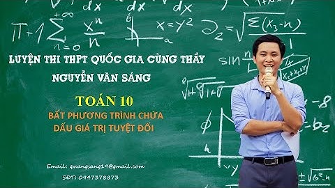 Bài tập về bất phương trình chứa trị tuyệt đối năm 2024