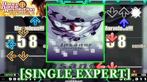 【DDR ULTRAMIX3】 Insaner / Jondi & Spesh [SINGLE EXPERT(HEAVY)] 譜面確認＋Clap