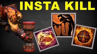 Broken Combo Sticky Napalm + Shackles + Flame Guard | Dota 2 Ability Draft