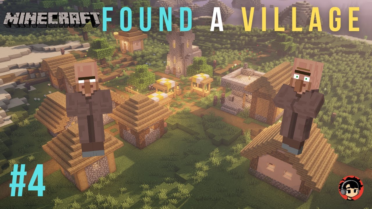 Found A Village in Minecraft | Minecraft Survival Series #4 - YouTube