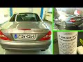 Mercedes-Benz SL - How to Find and Fix Water Entry in the C-Pillar and Trunk Lid | R230