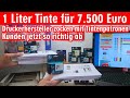 1 Liter Tinte für 7.500 Euro 😬 Druckerhersteller zocken mit Tintenpatronen richtig ab