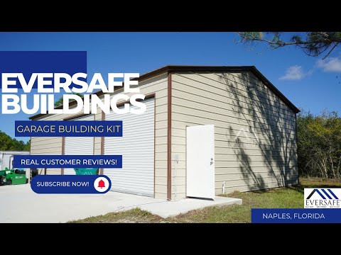 30x40 Garage Building Kit in Naples, Florida- Customer Reviews by Eversafe Buildings