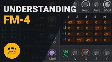How to use the Bitwig FM-4 synthesizer tutorial