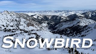 Skiing at Snowbird the Second Day POV | Gad2, Gadzoom, Little Cloud, Mineral Basin