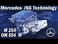 Mercedes M 254 gasoline engine & OM 654 M diesel engine with 48-volt technology and ISG/mild hybrid/