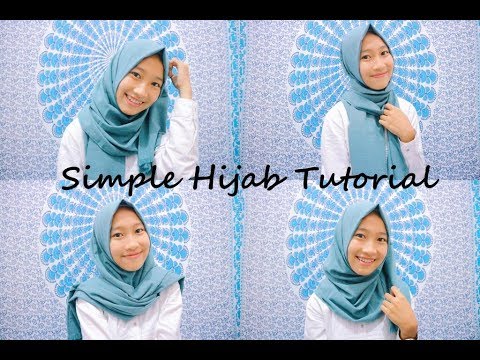 Tutorial Hijab Sederhana Pashmina