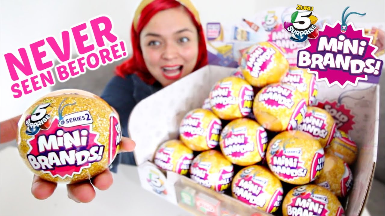 FIRST LOOK Mini Brands Series 2 UNBOXING FULL CASE YouTube