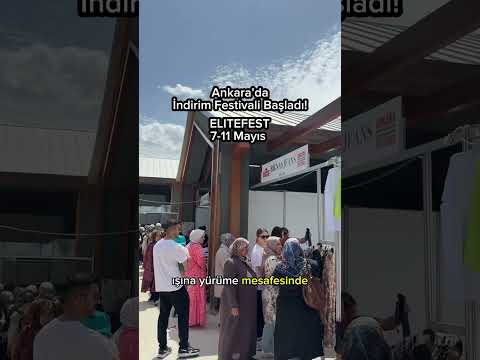 Ankara’da İndirim Festivali