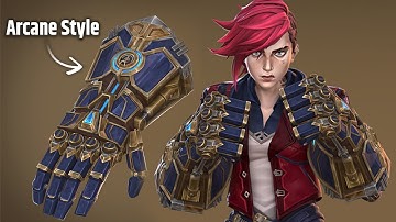 3D Art in Arcane Style - Work Breakdown