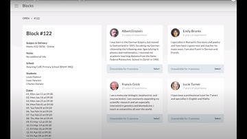 Bramble Booking (Teacher Walkthrough)