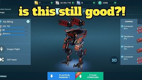 Gendarme And Currasier AO MING Still Good??!!! | War Robots Gameplay