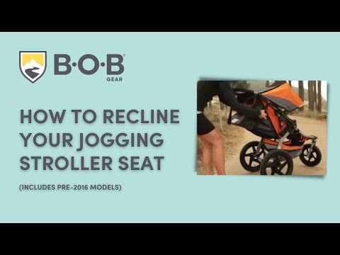 bob stroller recline