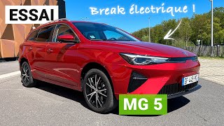 Essai MG5 : Le break électrique à bon prix