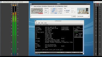 How to hook up a morse code Straight Key to your LINUX computer (pt 5 - QSO over the internet)