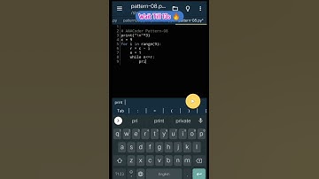 How Easy In Python To Print Number Pattern With Star Pattern | Coding Status #shorts #python #howto