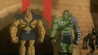 Супергерои Гладиаторы против Диких ботов Планета Халка 2010