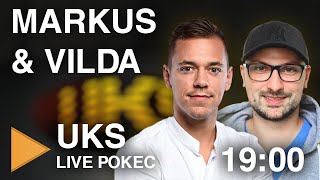 Markus Krug a Vilda Franěk U Kulatého stolu | UKS Live pokec