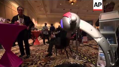 The robot that helps you carry your shopping