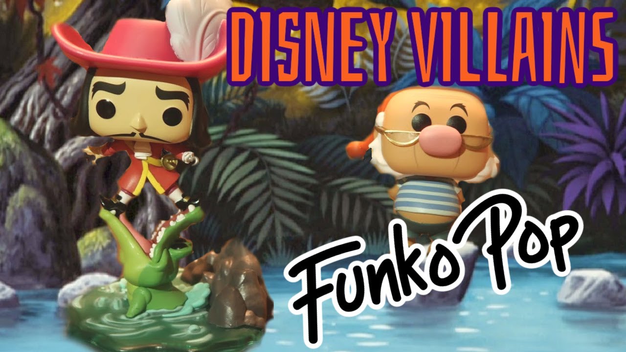 Tick Tock Crocodile vs Captain Hook and Smee Funko Pop Disney
