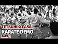 Tetsuhiko asai danger within shotokan karate demonstration moscow 1996 part 1