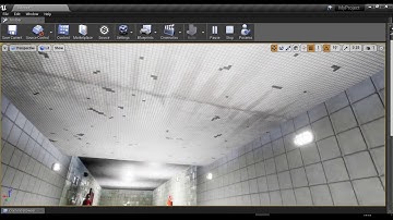 Simple Subway Corridor - Unreal Engine 4