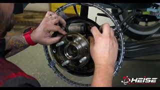 Heise LED - How to Install Expandable LED Wheel Rings on Drum Brakes