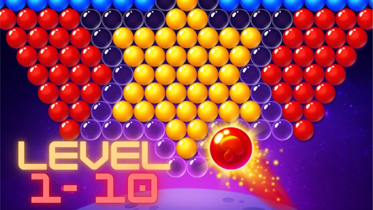 Bubble Shooter Rainbow Level 101 - 111 🌈 ( Shoot & Pop Puzzle