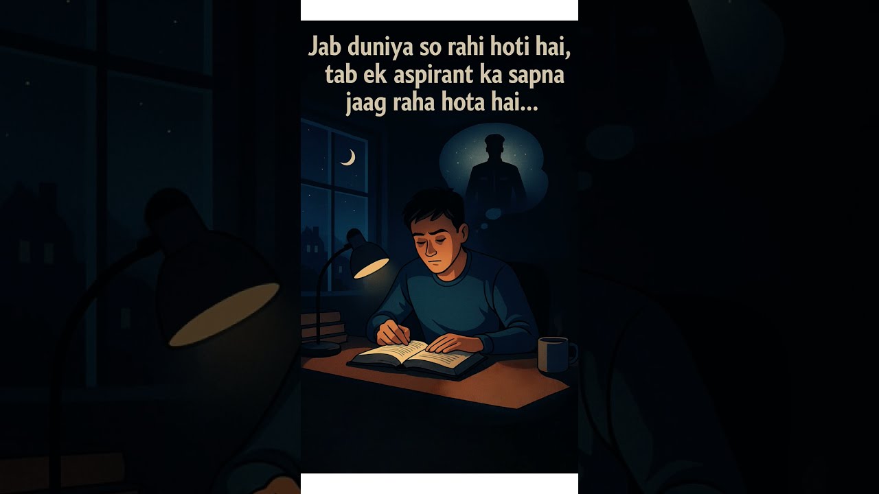 From Comfort To Success Nighttime Motivation For UPSC Aspirants