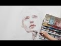 S6 Timelapse: Incredible Watercolor Speed Painting w/ Agnes-Cecile