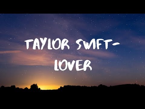 taylor-swift--lover-lyrics