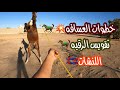 #فلوق (16) خطوات العسافه من البدايه مع تركيب حزام الكسره🐎👍