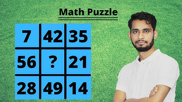 Which number replace the question mark ? | How to solve math Puzzle ? | Math Puzzle By Moin