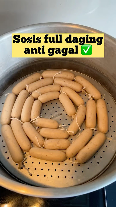 Sosis homemade | cara membuat sosis | resep sosis #sausage #sausagerecipe #sosis #sosisviral #resep