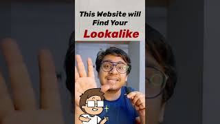 🔥Find your Lookalike (हमशक्ल) #shorts #amazingwebsite #tipsandtricks