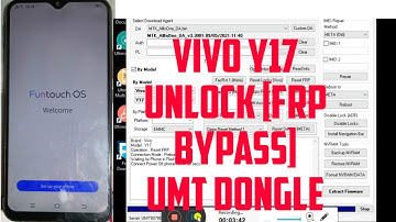 Vivo Y17 1902 unlock [Frp bypass] 2022 Umt Dongle 💯 working