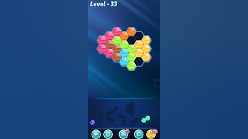 BLOCK! Hexa Puzzle! Regular B Level 33 (Basic) - Lösung Solution Walkthrough