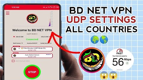 How To Setup BD NET VPN with UDP Settings for fast and Secure Online Browsing